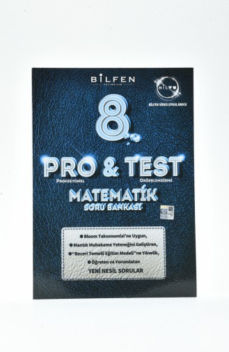 Bilfen Yayınları Pro-Test Soru Bankası - 8. Sınıf - Matematik