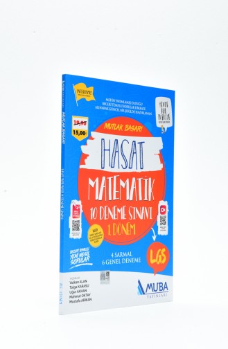 Muba Yayınları Hasat Matematik 10 Deneme Sınavı - 1.Dönem