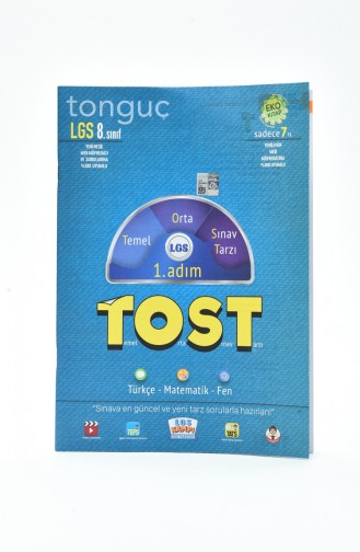 Tonguç Yayınları 8. Sınıf TOST Adım 1