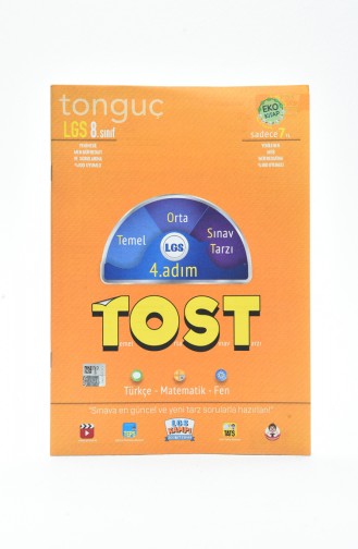 Tonguç Yayınları LGS TOST 4. Adım