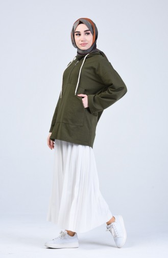 Sweatshirt Khaki 3152-09