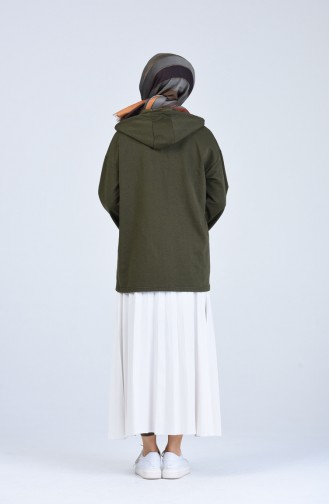 Sweatshirt Khaki 3152-09