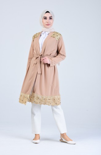 Beige Cardigans 20147-02