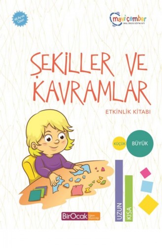 Şekiller Ve Kavramlar Etkinlik Kitabı Mavi Çember 48 Ay Ve Üzeri Fatma İşler 9786053050445