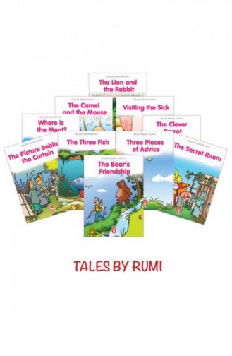 Tales From Rumi Set Mevlanadan Masallar Set İngilizce Nefise Atçakarlar