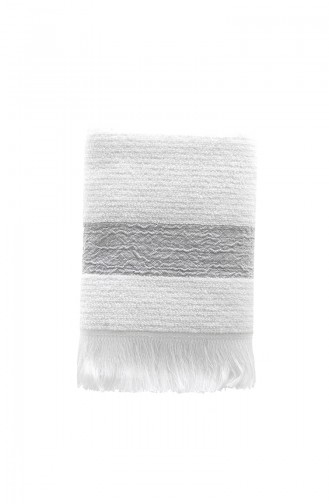 Weiß Handtuch 66-0001