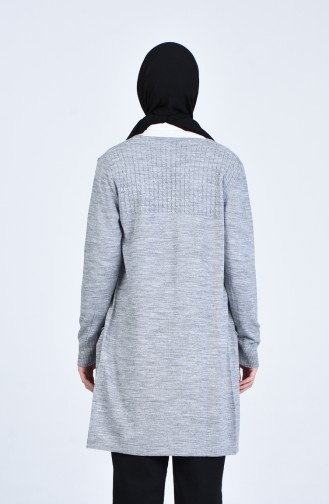 Light Gray Cardigans 4129-11