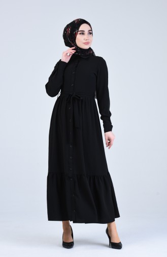 Robe Hijab Noir 0912-01