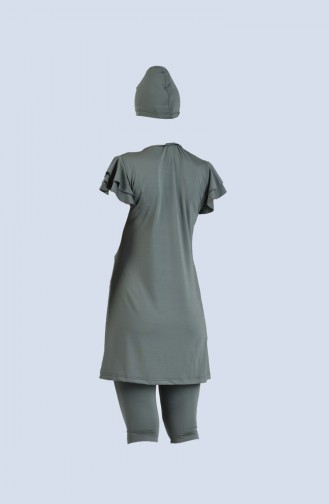 Khaki Swimsuit Hijab 20106-02