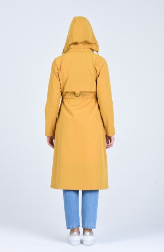 Mustard Trenchcoat 6086-07