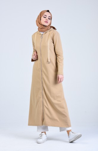 Beige Abaya 0841-01