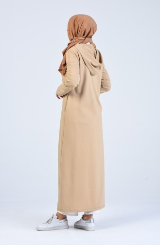 Beige Abaya 0841-01