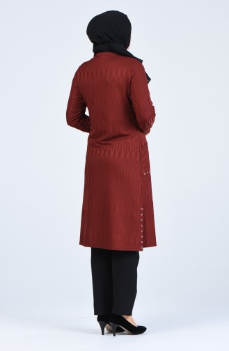 Brick Red Cardigans 4218-03