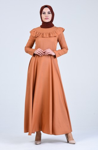 Biscuit Hijab Dress 7269-07