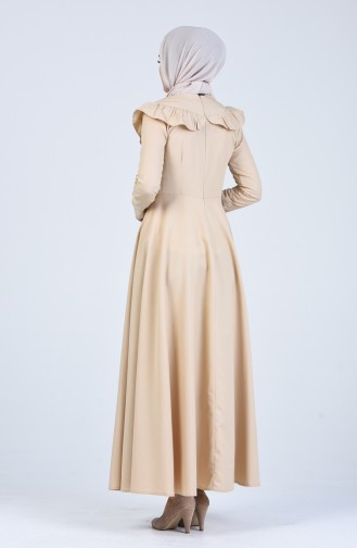 Robe Hijab Beige 7269-09