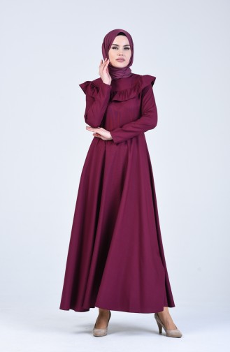 Robe Hijab Plum 7269-11