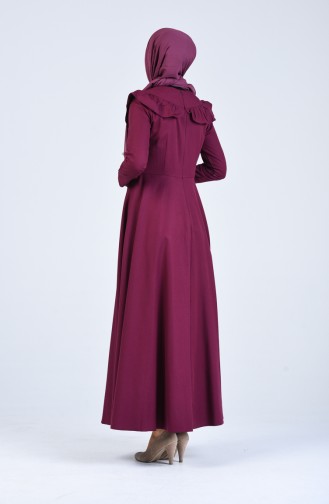 Robe Hijab Plum 7269-11