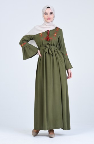 Robe Hijab Khaki 8636-02