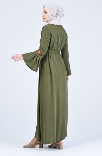 Robe Hijab Khaki 8636-02