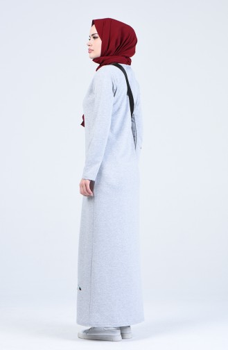 Robe Hijab Gris 3173-08