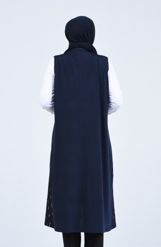 Navy Blue Waistcoats 7023-02