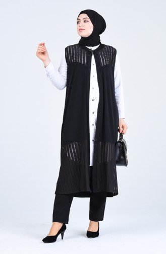 Black Gilet 7023-03