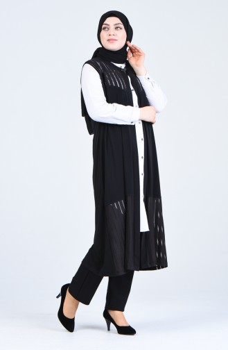 Black Gilet 7023-03