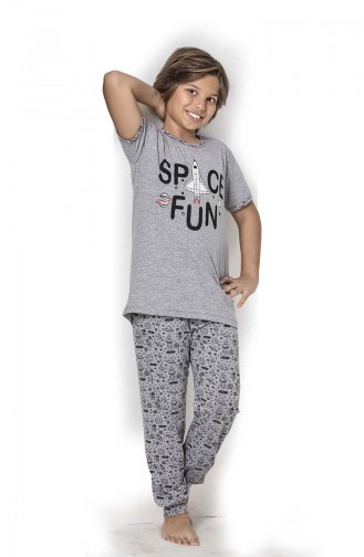 Gray Children`s Pajamas 1426