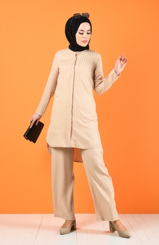 Tunic Trousers Double Suit 9036-05 Beige 9036-05