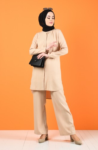 Tunic Trousers Double Suit 9036-05 Beige 9036-05