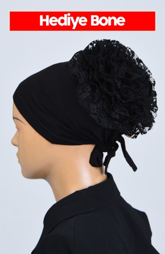 Bonnet mit Rüschenbonnet Geschenk 110-05 Hell Lila 1110-05