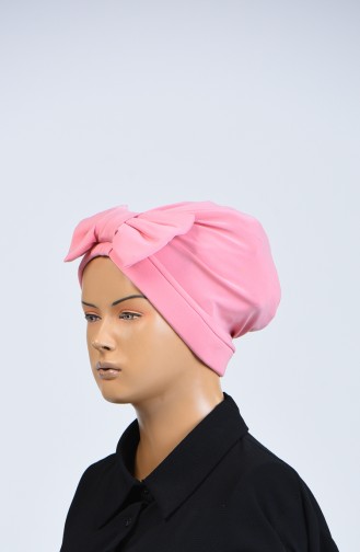 Bonnet mit Rüschenbonnet Geschenk  1110-06 Pink 1110-06
