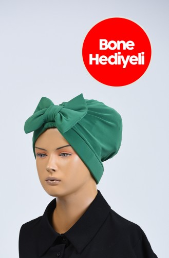 Bonnet mit Rüschenbonnet geschenk 1110-26 Hell Grün 1110-26