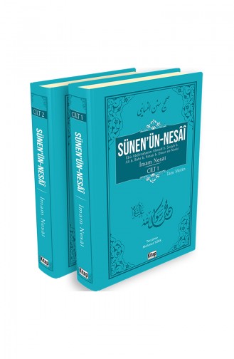 Mehmet Türk Sahîhu Sünenin-Nesâî 2 Cilt 9786053513872