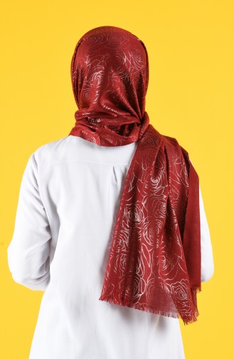 Claret Red Shawl 2801-02