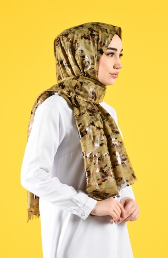 Milk Coffee Shawl 2825-01