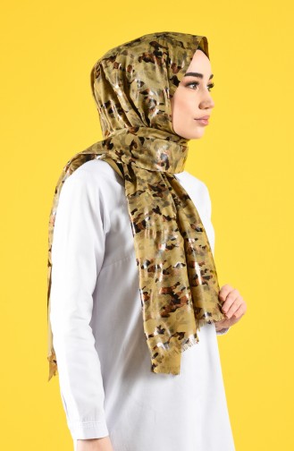 Milk Coffee Shawl 2825-01