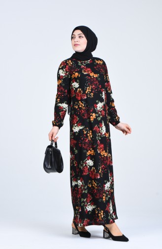 Black İslamitische Jurk 8869-05