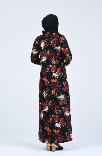 Robe Hijab Noir 8869-05