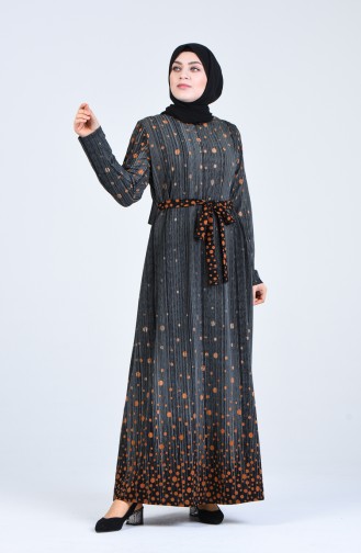 فستان رمادي 4805A-02