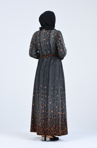 Robe Hijab Gris 4805A-02