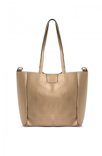 Creme Schultertasche 10473KR