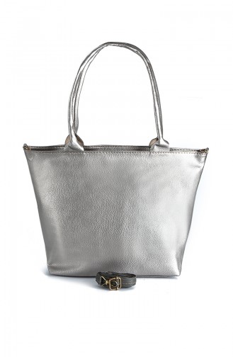 Silver Gray Shoulder Bags 240GU