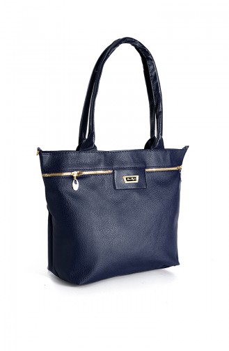 Navy Blue Shoulder Bag 240LA