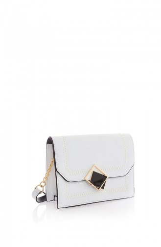 White Shoulder Bags 199Z-01