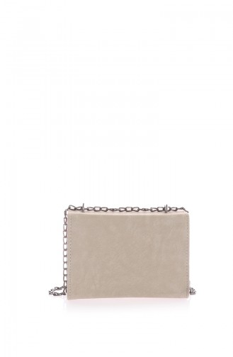 Beige Shoulder Bag 200Z-03