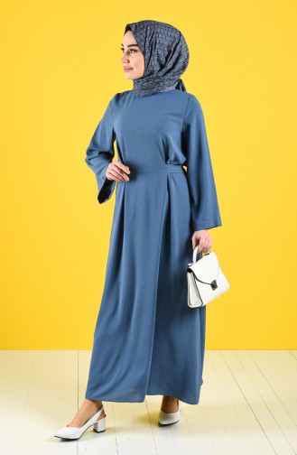 Indigo Hijab Kleider 1001-02