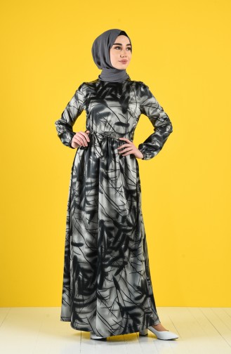 Robe Hijab Gris 2119-02