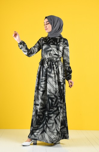 Robe Hijab Gris 2119-02