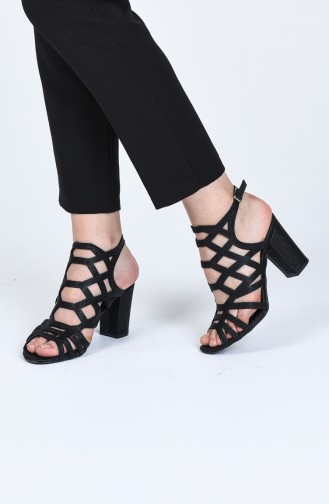 Chaussures a Talons Noir 0072-09